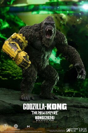 Preorder: Godzilla vs. Kong: The New Empire Soft Vinyl Statue Kong with B.E.A.S.T. Glove 30 cm