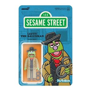 Preorder: Sesame Street ReAction Action Figure Wave 02 Lefty the Salesman 10 cm