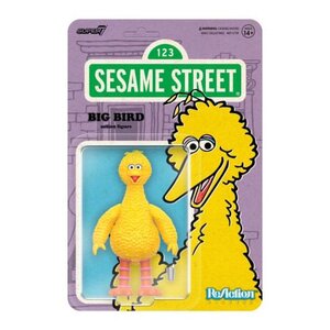 Preorder: Sesame Street ReAction Action Figure Wave 03 Big Bird 10 cm