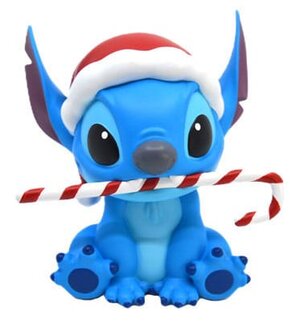 Preorder: Lilo & Stitch Coin Bank Stich Christmas 15 cm