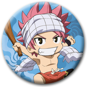 Przypinka Fairy Tail lato - Natsu