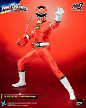 Preorder: Power Rangers Turbo FigZero Action Figure 1/6 Red Turbo Power Ranger 30 cm