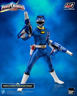 Preorder: Power Rangers Turbo FigZero Action Figure 1/6 Blue Turbo Power Ranger 30 cm