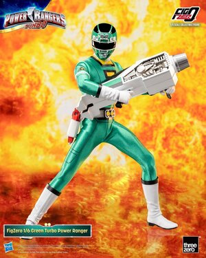 Preorder: Power Rangers Turbo FigZero Action Figure 1/6 Green Turbo Power Ranger 30 cm