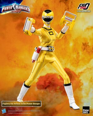 Preorder: Power Rangers Turbo FigZero Action Figure 1/6 Yellow Turbo Power Ranger 30 cm