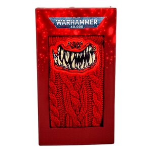 Preorder: Warhammer 40K House Socks Squig Red