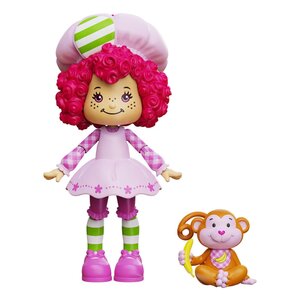 Preorder: Strawberry Shortcake Simply Action Figure Raspberry Tart & Rhubarb Monkey