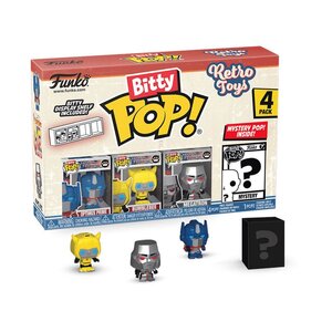 Preorder: Retro Toys Bitty POP! Vinyl Figure 4-Pack Transformers 2,5 cm