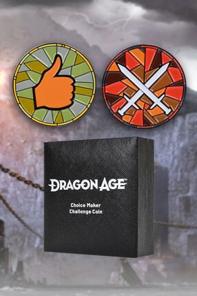 Preorder: Dragon Age Coin Choice Maker Challenge Coin