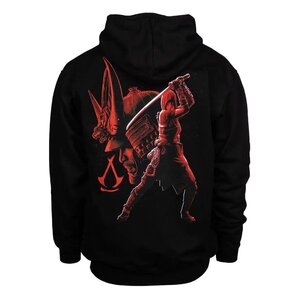 Preorder: Assassin´s Creed Shadows Hooded Sweater Red & Black Size M