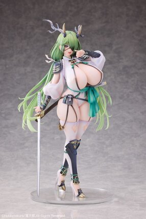 Preorder: Original Character PVC Statue 1/6 Dokuganryu-chan Illustrated by Mataro 30 cm