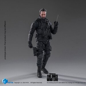 Preorder: The Walking Dead: The Ones Who Lived Exquisite Mini Action Figure 1/18 Daryl Dixon Dark Eyes Walker 11 cm