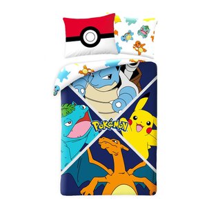 Preorder: Pokémon Duvet Set Ver. 1 140 x 200 cm / 70 x 90 cm