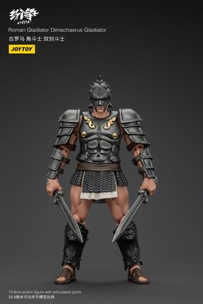 Preorder: Strife Action Figure 1/18 Roman Gladiator Dimachaerus Gladiator 11 cm