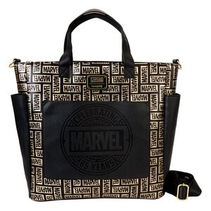 Preorder: Marvel by Loungefly Backpack and Tote Bag Logo