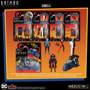 Preorder: Batman: The Animated Series 2 5 Points Action Figures Deluxe Box Set 9 cm