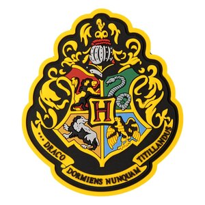 Preorder: Harry Potter Soft Touch Magnet Hogwarts Crest