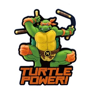 Preorder: Teenage Mutant Ninja Turtles Soft Touch Magnet Micheangelo