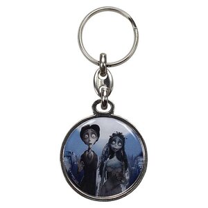 Preorder: Corpse Bride Metal Keychain Victor & Emily