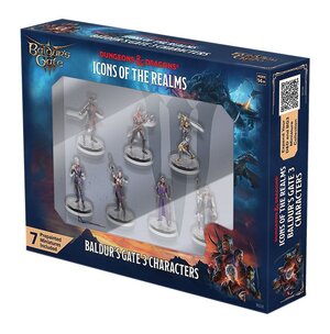 Preorder: D&D Icons of the Realms pre-painted Miniatures Planescape: Baldurs Gate 3 - Character Boxed Set