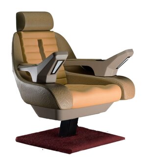 Preorder: Star Trek: The Next Generation 1/6 Enterprise-D Captains Chair 19 cm