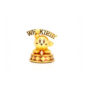 Preorder: Kirby DieCast Statue We Love Kirby Gold Edition 10 cm