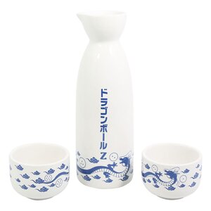 Preorder: Dragon Ball Z Ceramic Sake Set Blue Shenron