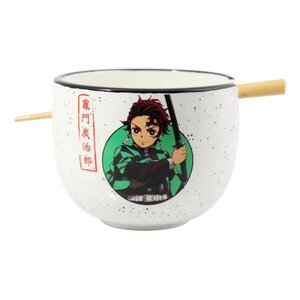 Preorder: Demon Slayer Ramen Bowl with Chopsticks Tanjiro 414 ml