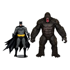 Preorder: DC Justice League Monsterverse DC Multiverse Action Figures 2-Pack Batman & Kong 29 cm