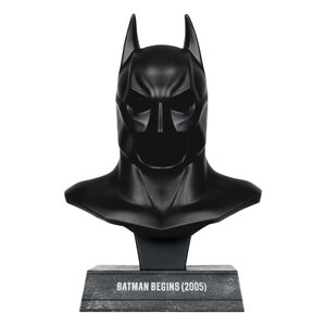 Preorder: Batman Begins DC Direct Mini Replica 1/3 Batman Cowl 19 cm