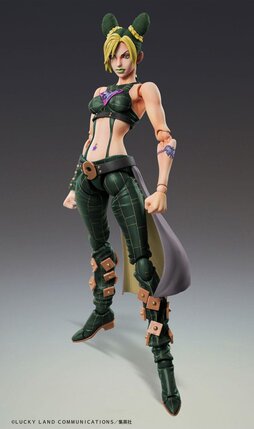 Preorder: JoJos Bizarre Adventure Part 6 Stone Ocean Super Action Action Figure Chozokado Jolyne Cujoh Third 15 cm