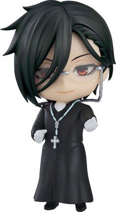 Preorder: Black Butler: Boarding School Arc Nendoroid Action Figure Sebastian Michaelis: Sapphire Owl Ver. 10 cm