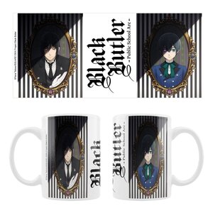 Preorder: Black Butler: Public School Arc Ceramic Mug Sebastian & Ciel