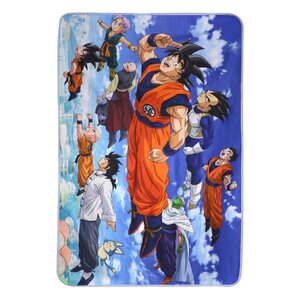 Preorder: Dragon Ball Super Fleece Blanket Universe Survival Heroes 100 x 150 cm