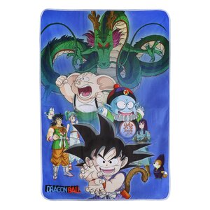 Preorder: Dragon Ball Fleece Blanket Shenron and Heroes 100 x 150 cm