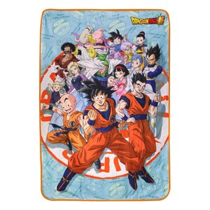 Preorder: Dragon Ball Super Fleece Blanket Universe Survival Iconic Characters 100 x 150 cm