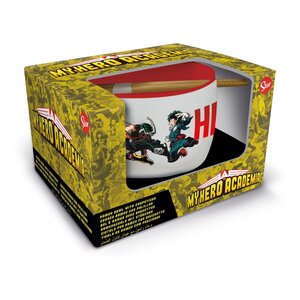 Preorder: My Hero Academia Ramen Bowl with Chopsticks Jump