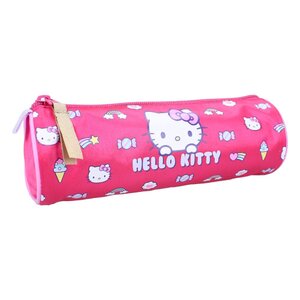 Preorder: Sanrio Pencil case Hello Kitty Follow The Rainbow Round