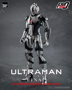 Preorder: Ultraman Final FigZero Action Figure 1/6 Ultraman Suit Zoffy Stealth Version 30 cm