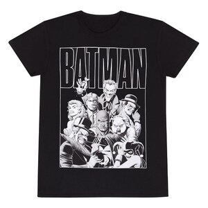 Preorder: Batman T-Shirt Rogues Gallery Size L