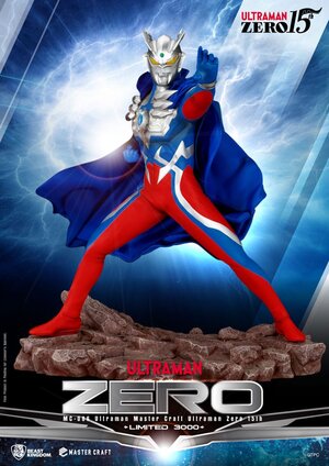 Preorder: Ultraman Master Craft Statue Ultraman Zero 15th 41 cm