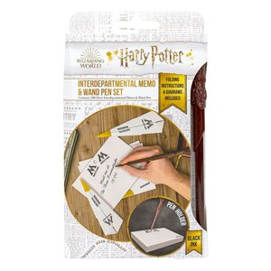 Preorder: Harry Potter Interdepartmental Memo with Wand Pen Set Hogwarts