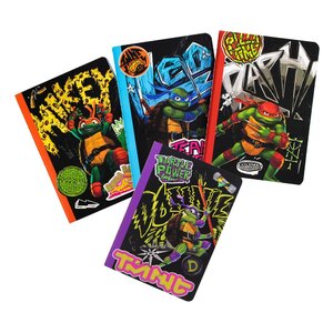 Preorder: Teenage Mutant Ninja Turtles 4-Pack Notebooks