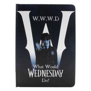 Preorder: Wednesday A5 Notebook WWWD