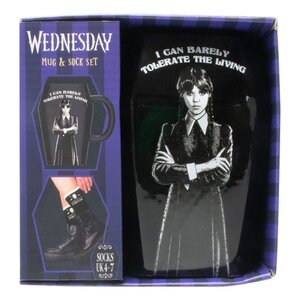 Preorder: Wednesday Mug & Socks Set