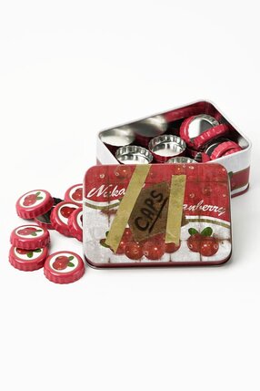 Preorder: Fallout Bottle Caps Series Collectible Tin Nuka Cranberry 10 cm