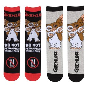 Preorder: Gremlins Socks 2-Pack Gizmo L-XL