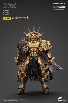 Preorder: Warhammer Age of Sigmar Actionfigur Stormcast Eternals The Blacktalons Neave Blacktalon 20 cm