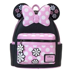 Preorder: Disney by Loungefly Mini Backpack Minnie Floral Rock the Dots