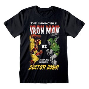 Marvel  T-Shirt Iron Man vs Doom Size L